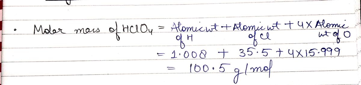 Chemistry homework question answer, step 1, image 1